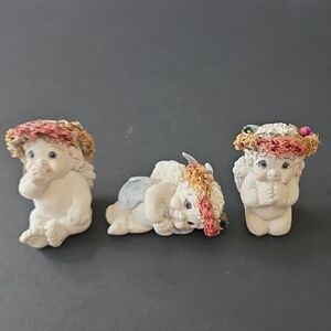 Dreamsciles Set of 3 Angle Cherubs